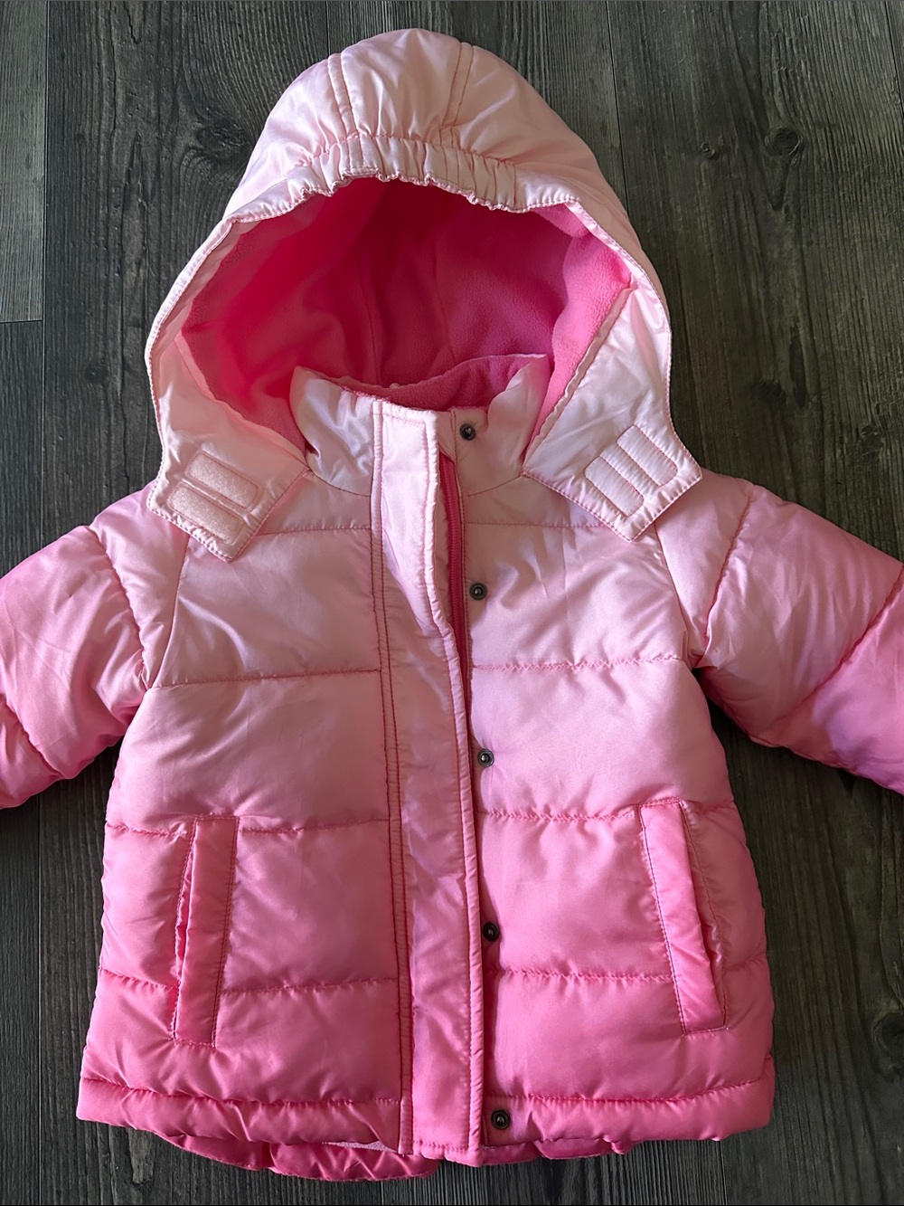 okie dokie Pink Fleece Jacket